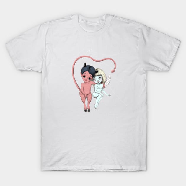Little devil romance T-Shirt by mapetitepoupee
